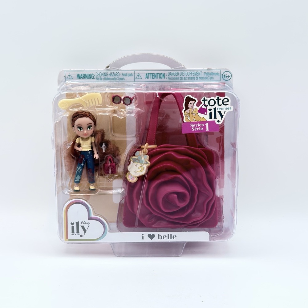 Disney ily Tote ily Teenies I Love Belle Series 1 Jakks Pacific New